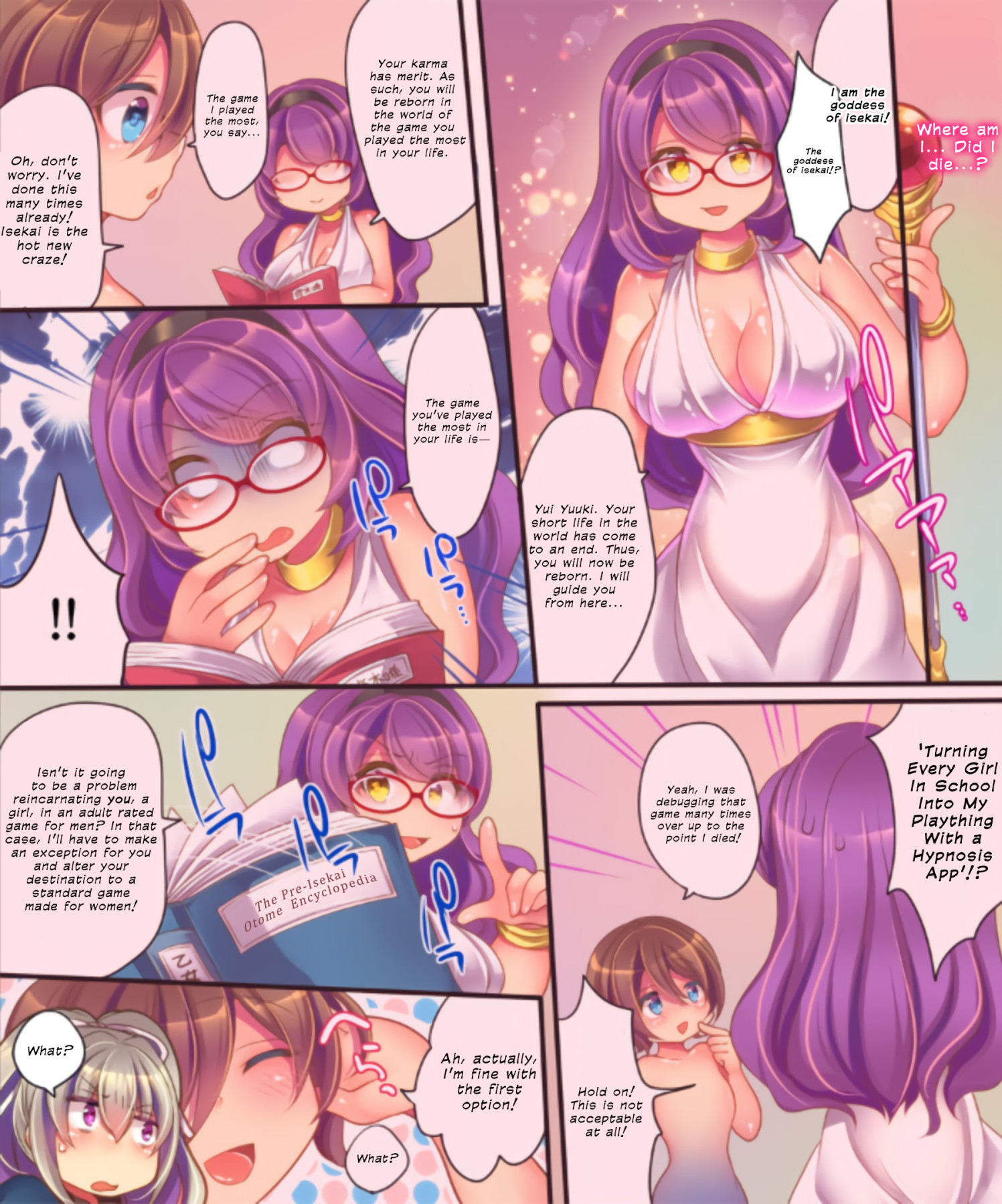 Hentai Manga Comic-Reborn as a Heroine in a Hypnosis Mindbreak Eroge: I Need to Get Out of Here Before I Get Raped!-Read-45